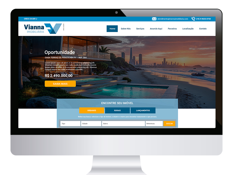 https://webdesignerpiracicaba.com.br/ - Imobiliária Vianna